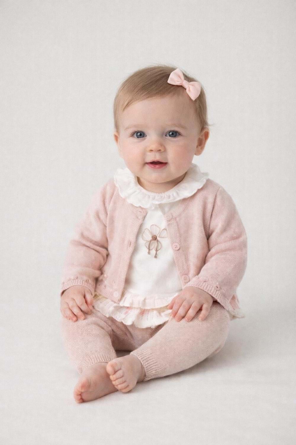 Mayoral Kız Bebek 3 Lü Takım - Mayoral - PEMBE - 4-6 AY - 1589-PEMBE-4-6 AY