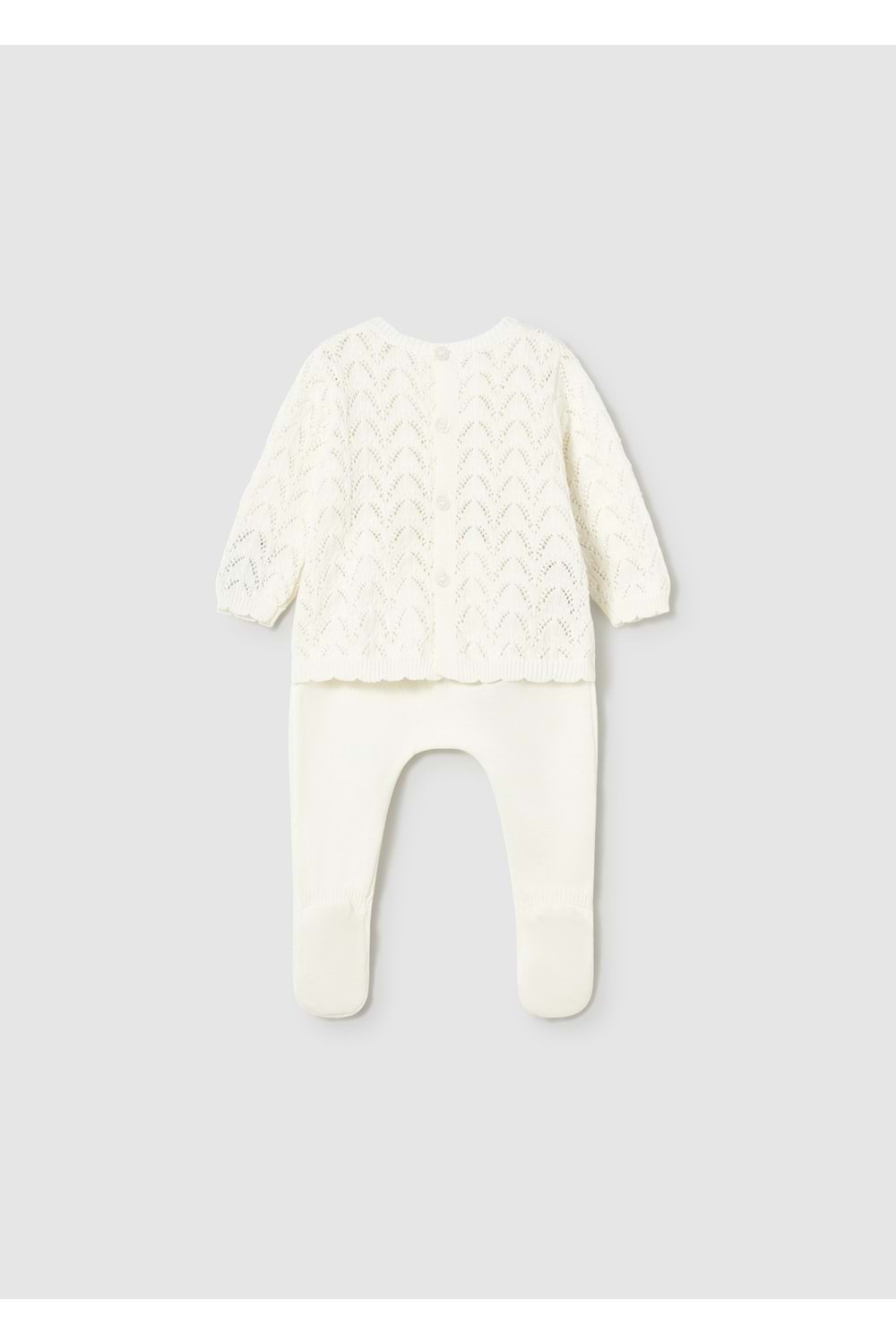 Mayoral Elbise çorap set - Mayoral - KREM - 6-9 AY - 1594-KREM-6-9 AY
