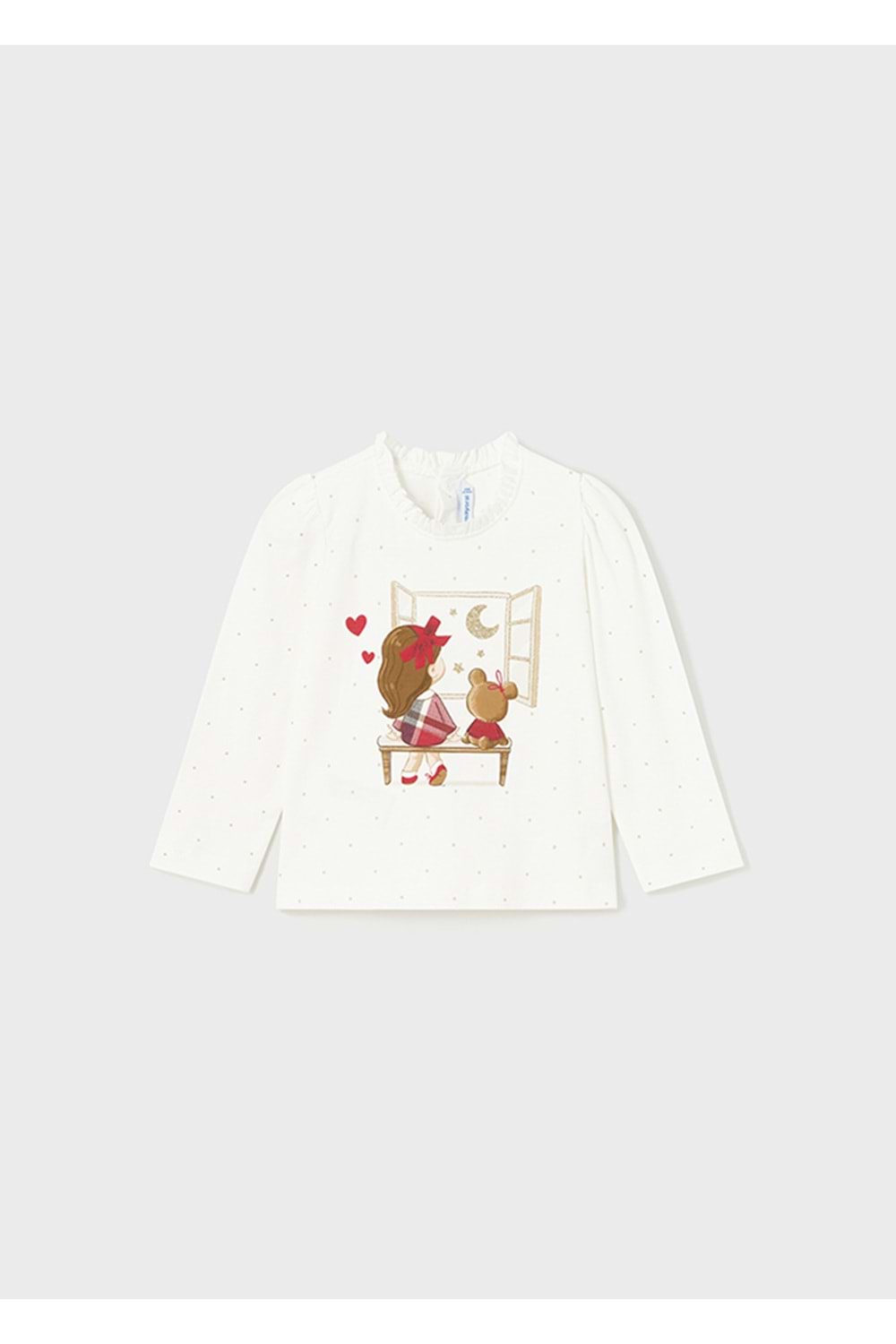 Mayoral Krem Bebek Tshirt - Mayoral - KREM - 36-AY - 2007---KREM-36-AY