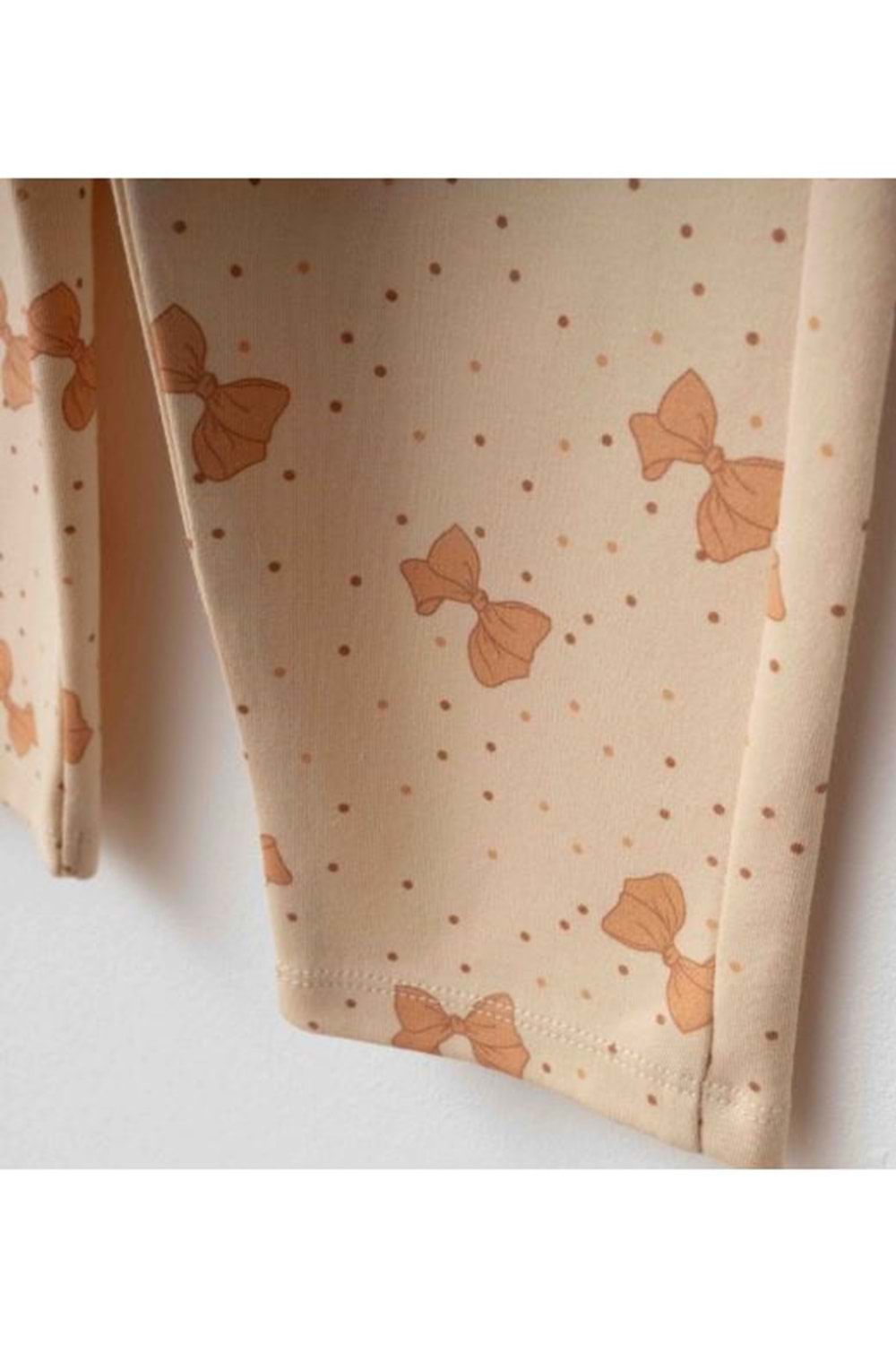 Eslenza Kız Çocuk Pijama Takımı - Eslenza - BEJ - 4 YAŞ - 2095-BEJ-4 YAŞ