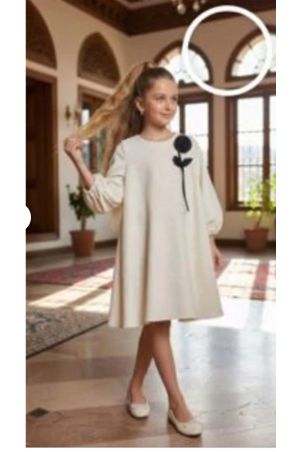 Pixina Kız Çocuk Elbise - Pixina - ECRU - 2 YAŞ - 26310-ECRU-2 YAŞ