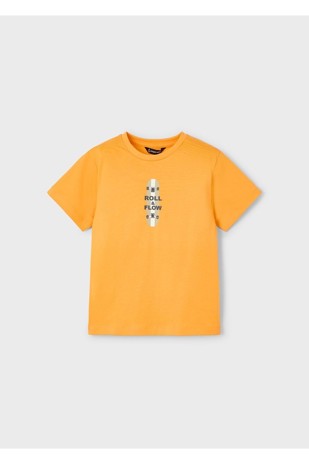 Mayoral Erkek Çocuk Tshirt - Mayoral - TURUNCU - 7 YAŞ - 3039-TURUNCU-7 YAŞ