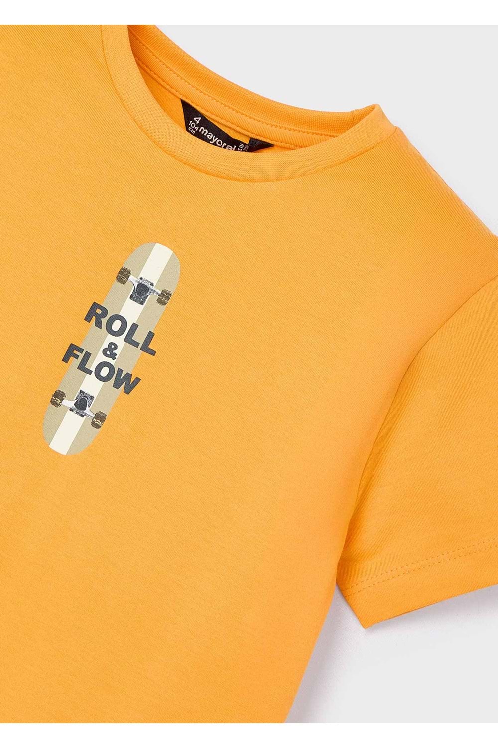 Mayoral Erkek Çocuk Tshirt - Mayoral - TURUNCU - 7 YAŞ - 3039-TURUNCU-7 YAŞ