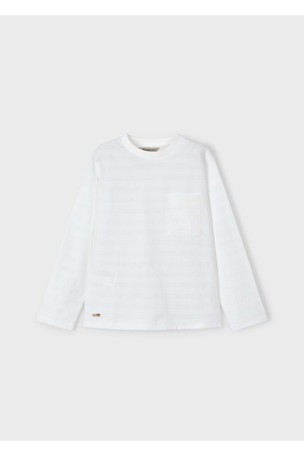 Mayoral Erkek Çocuk Tshirt - Mayoral - KREM - 10 YAŞ - 3050-KREM-10 YAŞ