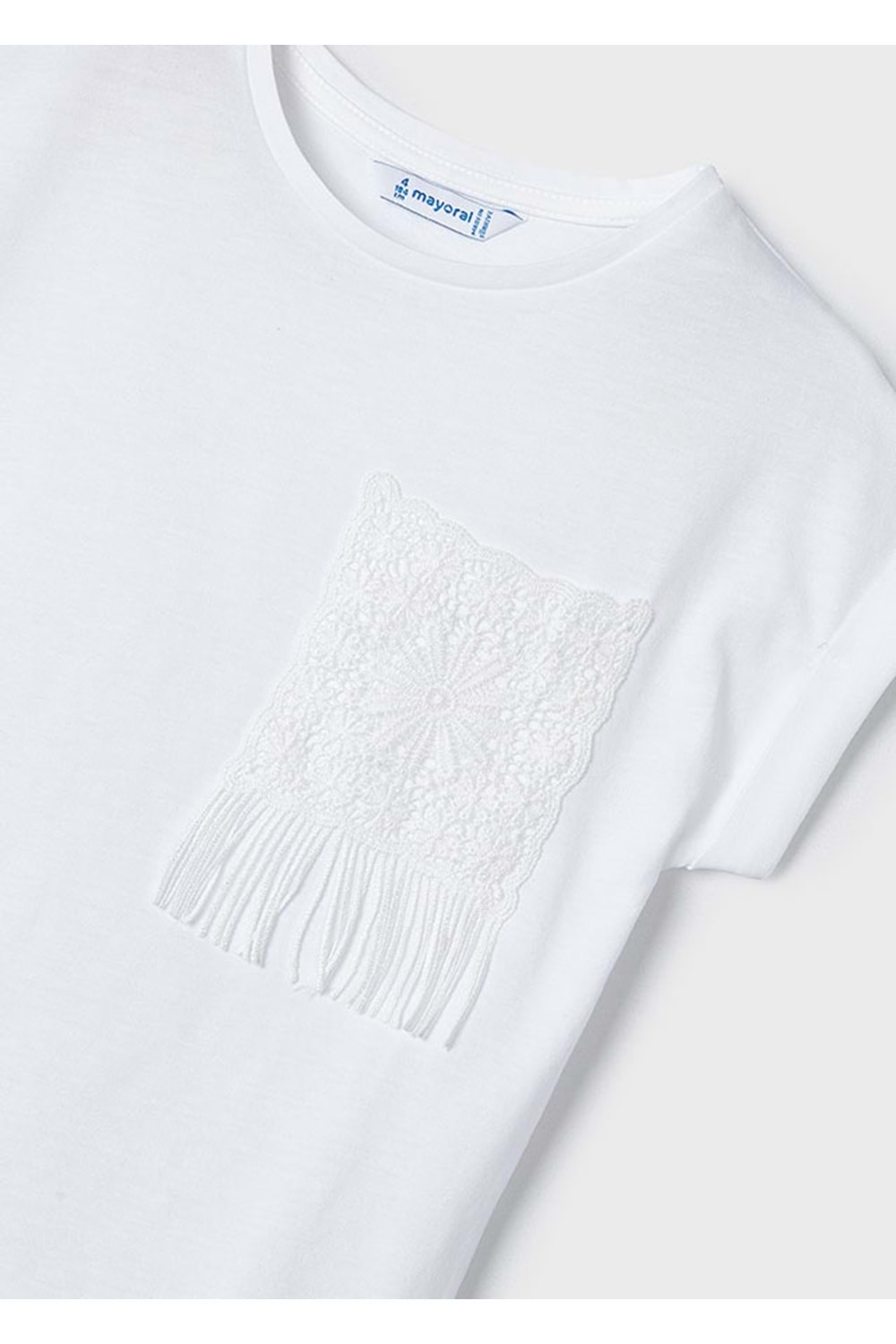 Mayoral Kız Çocuk Tshirt - Mayoral - BEYAZ - 5 YAŞ