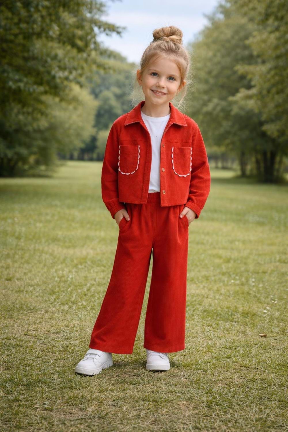 NK kids 3lü kiremit rengi takım - N.K. UNSEA - KİREMİT - 4 YAŞ - 31504-KİREMİT-4 YAŞ