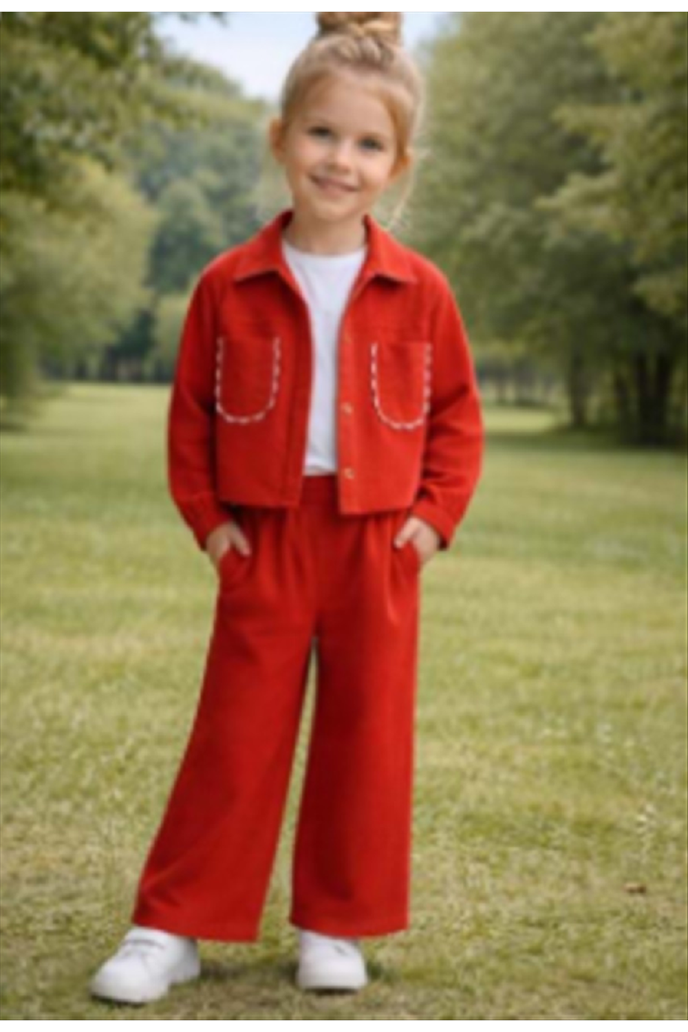 NK kids 3lü kiremit rengi takım - N.K. UNSEA - KİREMİT - 4 YAŞ - 31504-KİREMİT-4 YAŞ