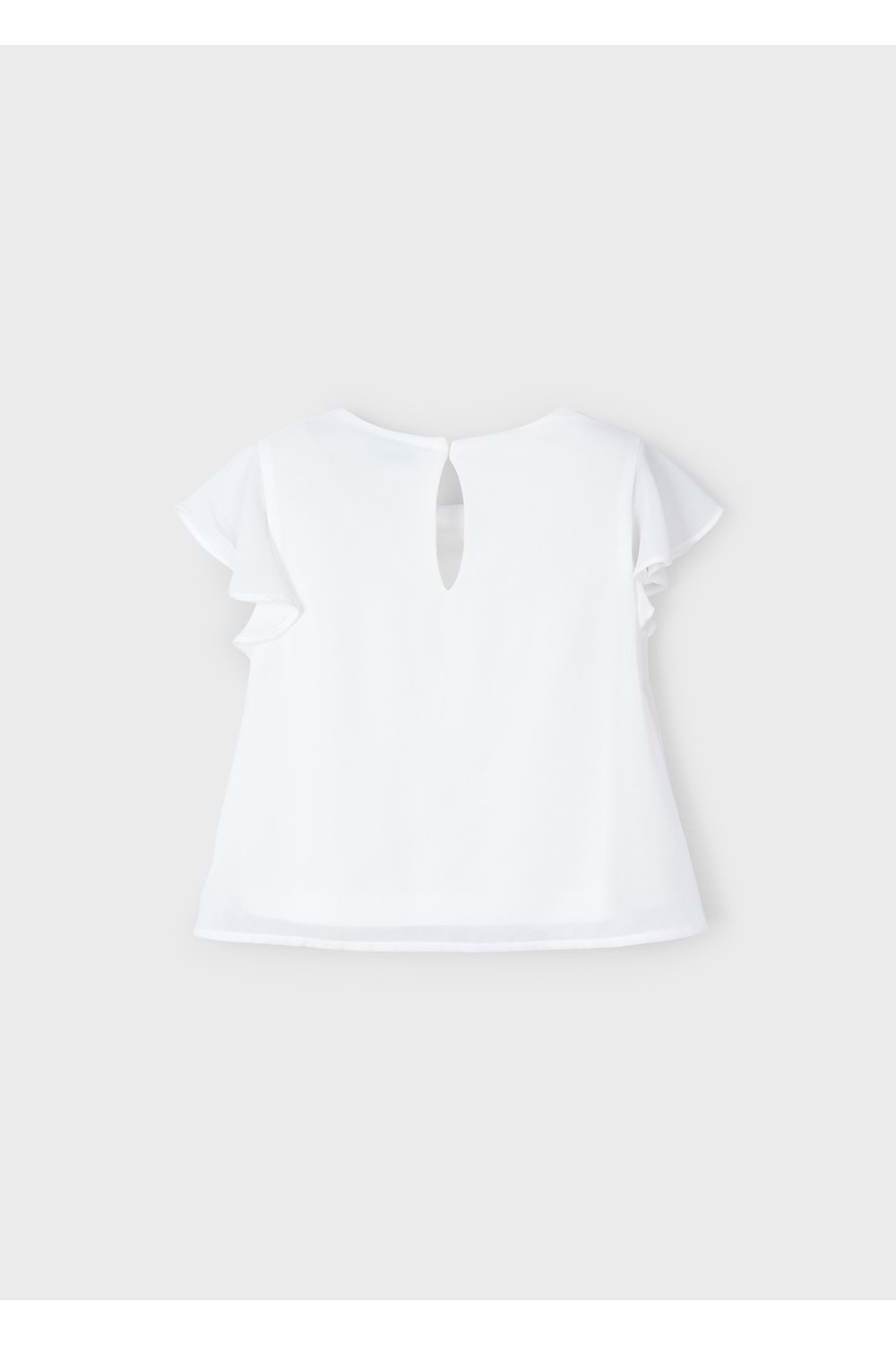 Mayoral kız çocuk tshrt - Mayoral - BEYAZ - 7 YAŞ - 3182-BEYAZ-7 YAŞ