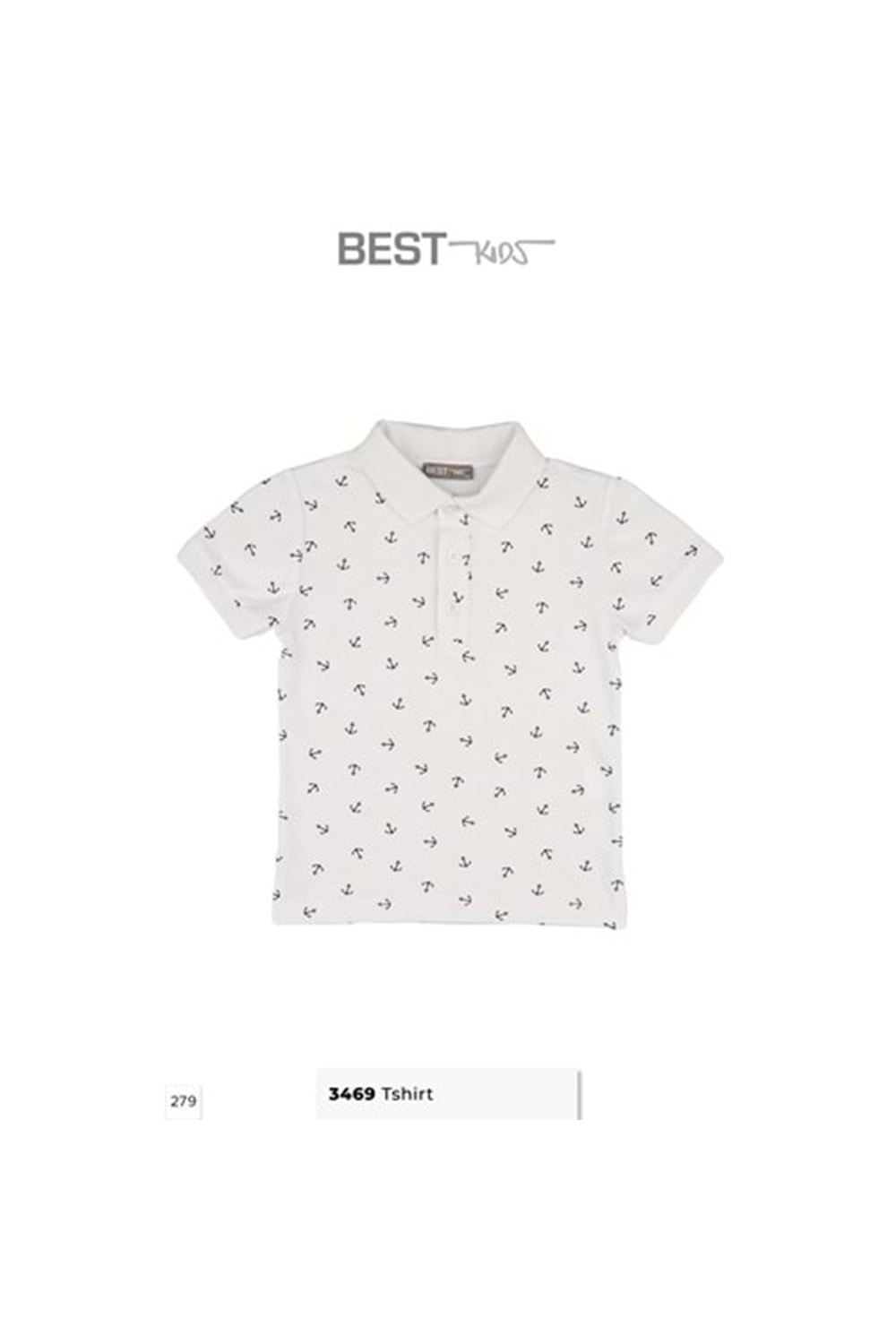 TSHİRT - BEST KİDS - BEYAZ - 6 YAŞ - 3469-22678