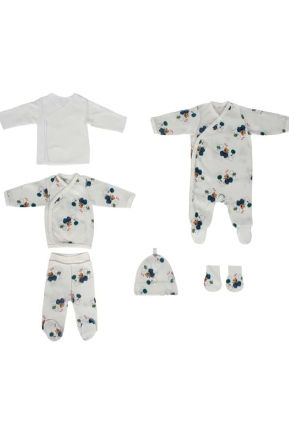 Premeture Zıbın Takımı - SEVİ BEBE - PEMBE - 0 - AY - 5300-PEMBE-0 - AY