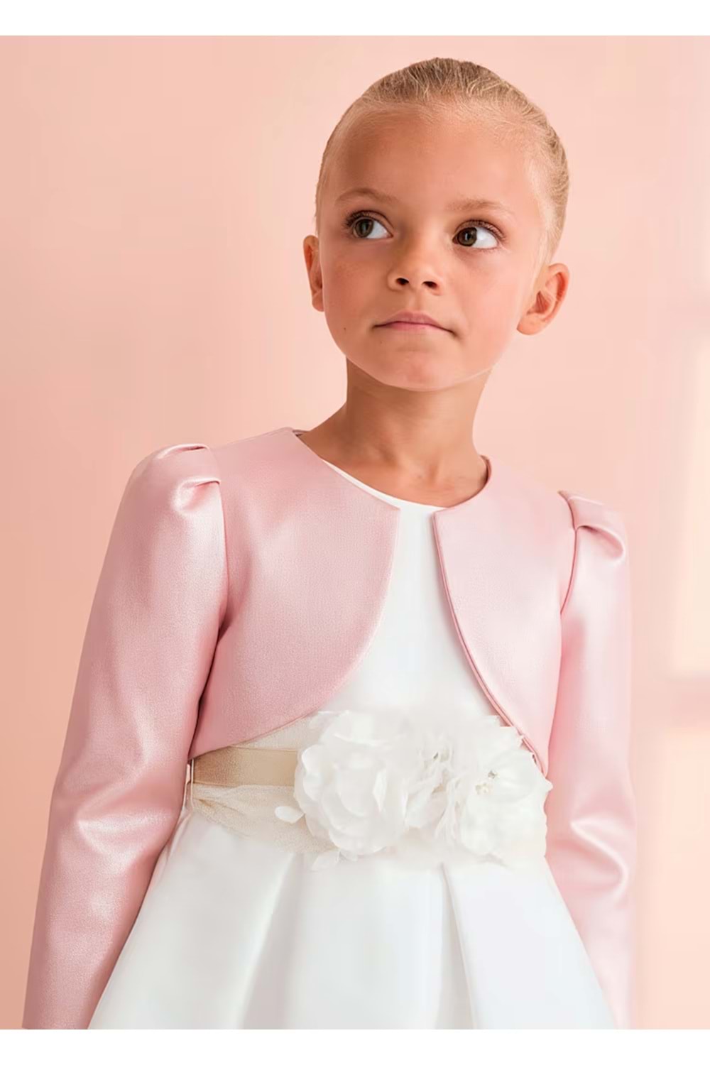 Kız Çocuk Bolero - Abel&Lula - PEMBE - 4 YAŞ - 5305-PEMBE-4 YAŞ