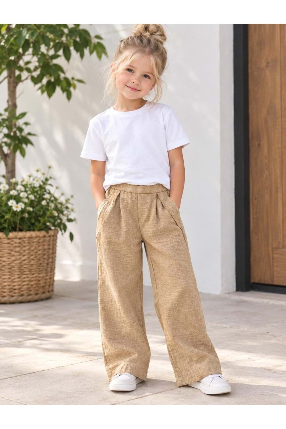 PANTOLON - N.K. UNSEA - HARDAL SARI - 13 YAŞ - 56338-HARDAL SARI-13 YAŞ