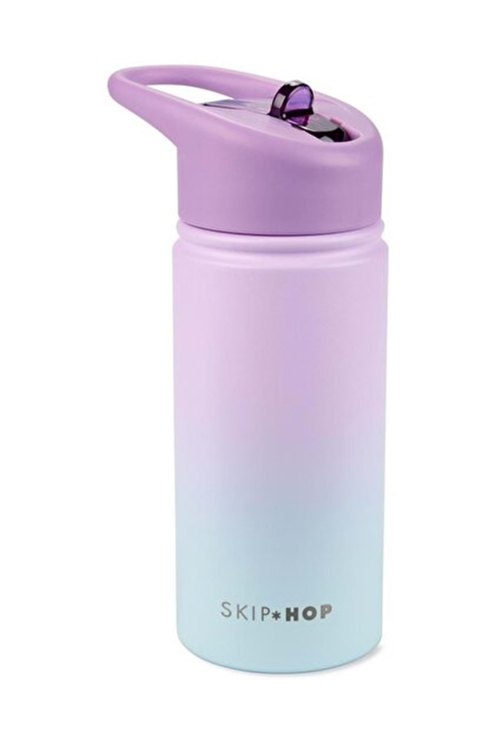 Skıp Hop Pipetli Bebek Termos Suluk - LİLA - STANDART - 847710-LİLA-STANDART