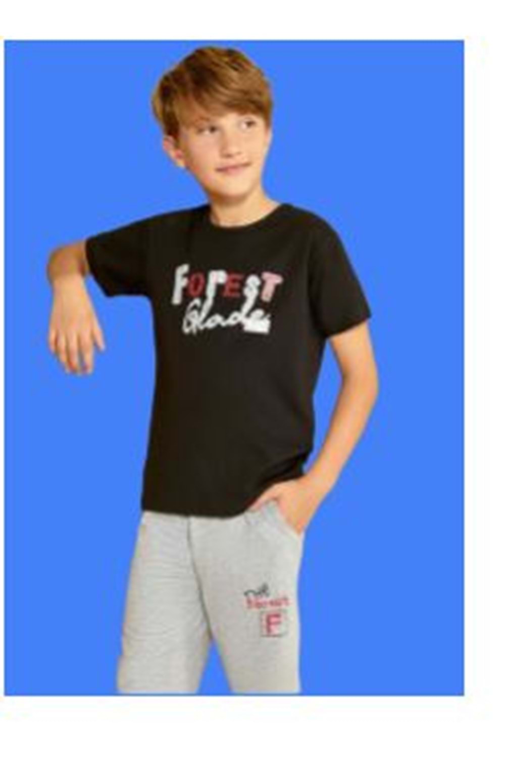 ELSİMA SİYAH ERKEK ÇOCUK PİJAMA TAKIMI - ELSİMA - SİYAH - 2 YAŞ - A3035-SİYAH-2 YAŞ