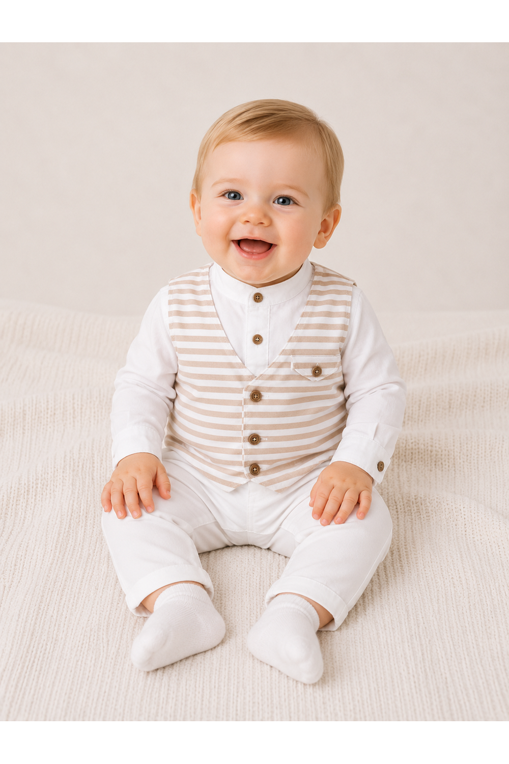 Andywawa Beyaz Bebek Takımı - Andywawa - BEYAZ - 18-24 AY - AC23615-BEYAZ-18-24 AY