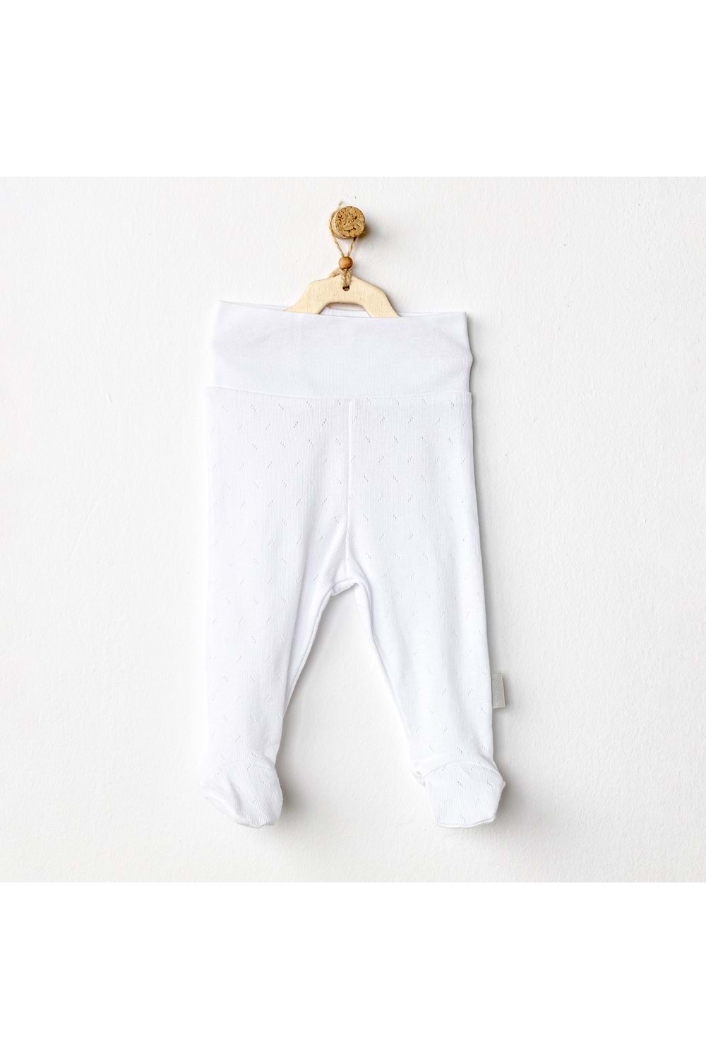 Andywawa Patikli pantolon - Andywawa - BEYAZ - 1-3 AY - AC24706-BEYAZ-1-3 AY