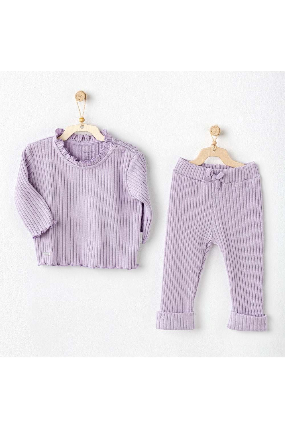 Andywawa Kız Bebek 2Lİ Set - Andywawa - LİLA - 1-3 AY - AC25093-LİLA-1-3 AY