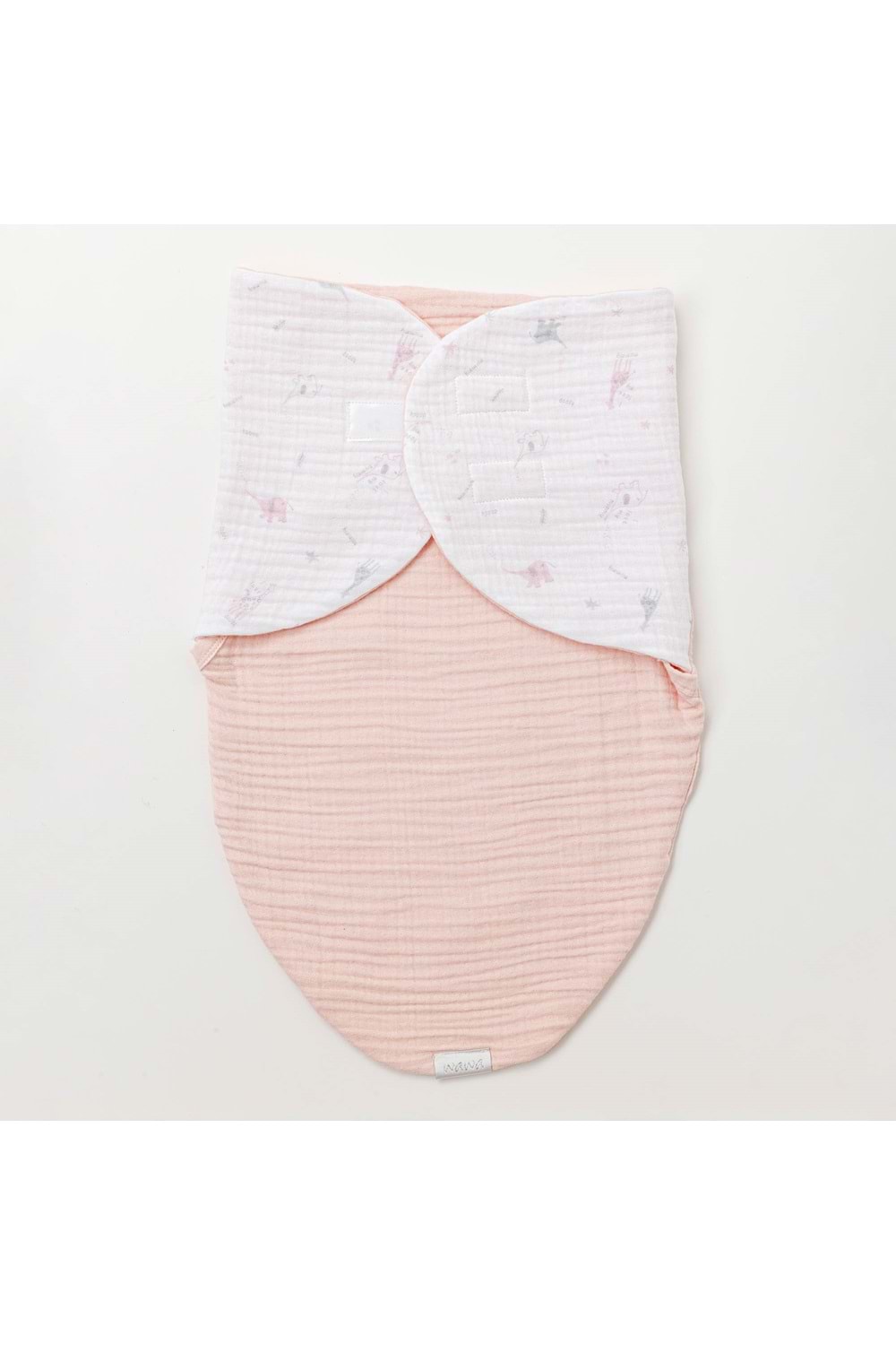 Andywawa Kız Bebek Müslin Bebek Kundak - Andywawa - SOMON - STANDART - AC25518-SOMON-STANDART