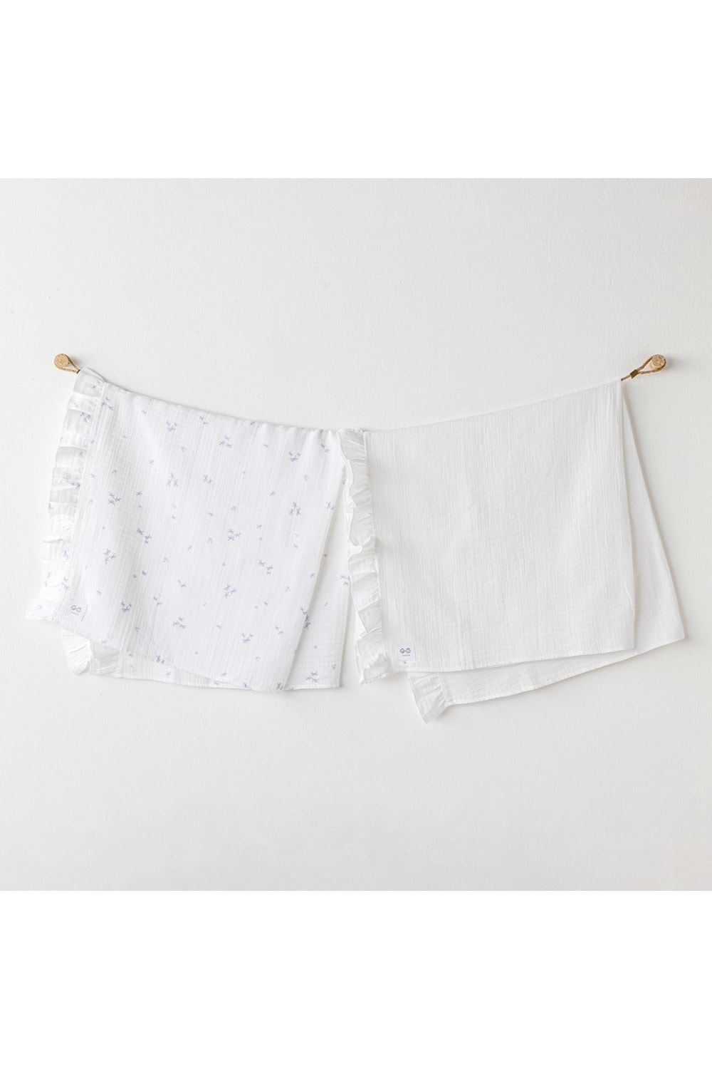 Andywawa Kız bebek muslin battaniye - Andywawa - BEYAZ - 0-6 AY - AC25582-BEYAZ-0-6 AY