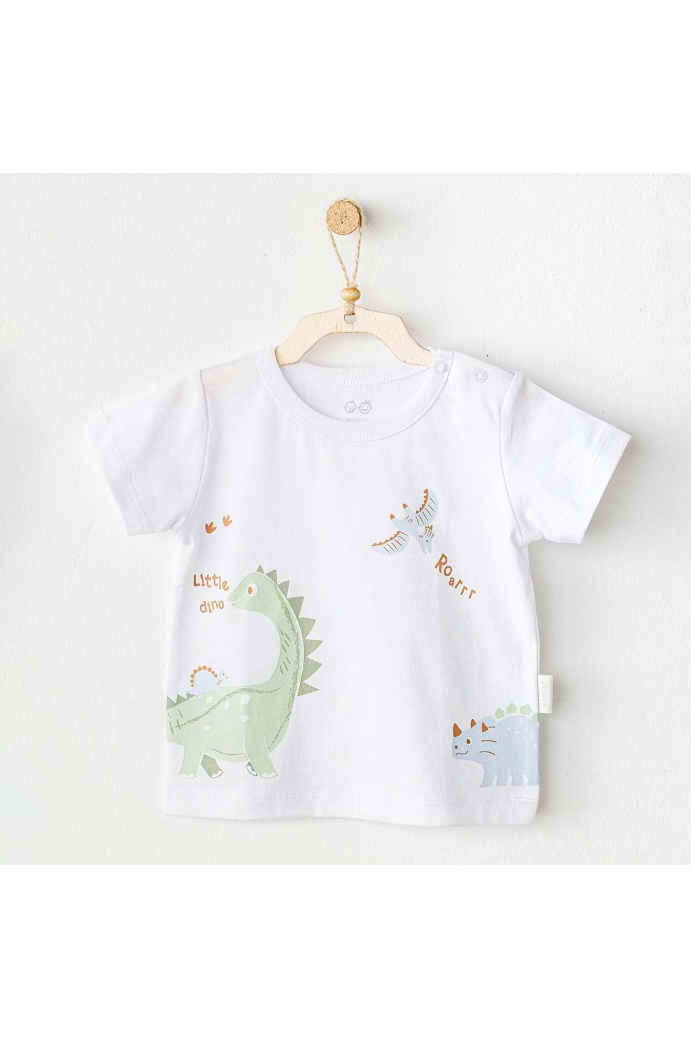 Andywawa Erkek bebek tshrt - Andywawa - BEYAZ - 3-6 AY - AC25978-BEYAZ-3-6 AY