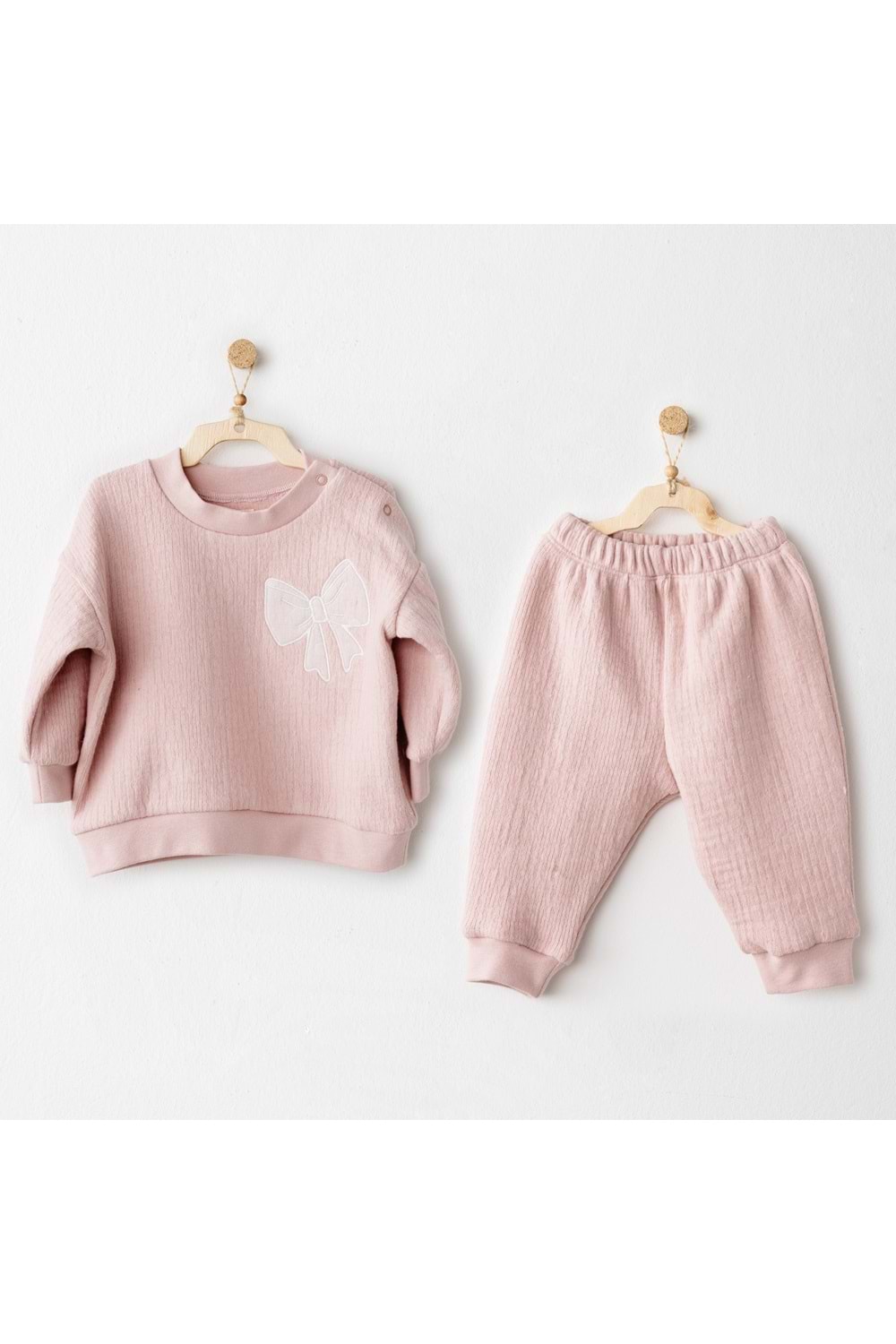 Andywawa Pembe kız bebek 2li takım - Andywawa - PEMBE - 1-3 AY - AC26200-PEMBE-1-3 AY