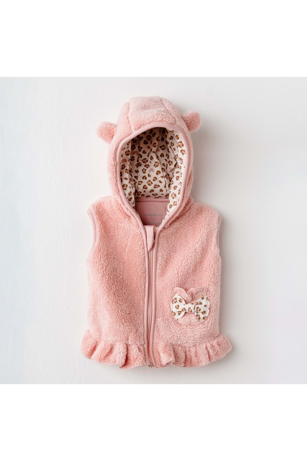 Andywawa Kız Bebek Yelek - Andywawa - PEMBE - 3-6 AY - AC26234-PEMBE-3-6 AY