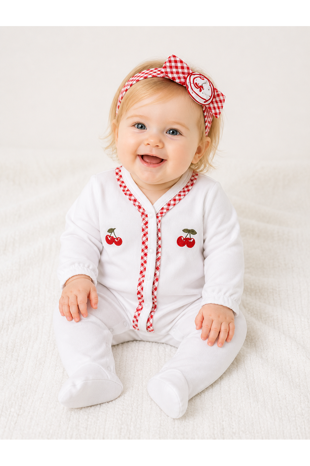 Andywawa Kız Bebek Tulum - Andywawa - BEYAZ - 3-6 AY - AC26686-BEYAZ-3-6 AY