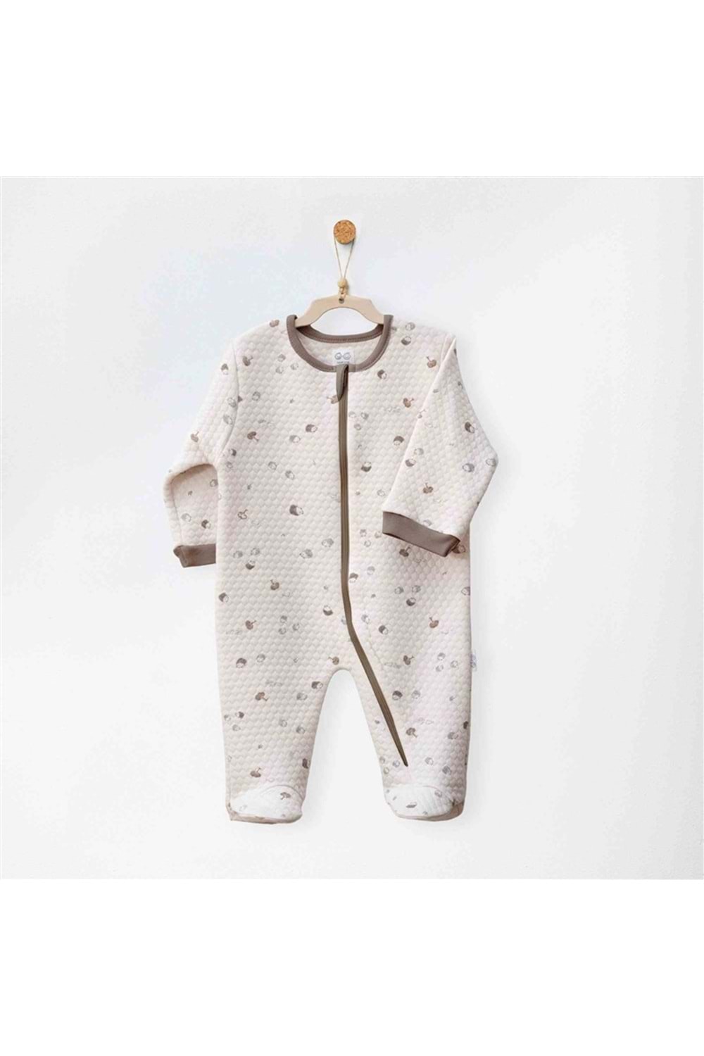 Erkek Bebek Tulum - Andywawa - ECRU - 6-9 AY