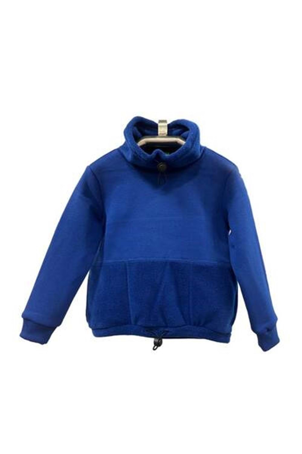 Karamela Lacivert Erkek Çocuk Dik Yaka Sweatshırt - KARAMELA - LACİVERT - 10 YAŞ