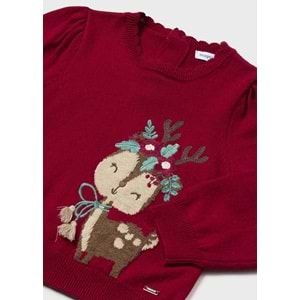 Mayoral Kız Bebek Kazak - Mayoral - KIRMIZI - 18-AY - 02322-KIRMIZI-18-AY