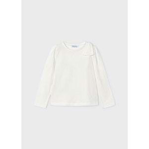 Mayoral Kız Çocuk Tshırt - Mayoral - BEYAZ - 4 YAŞ - 04064-BEYAZ-4 YAŞ