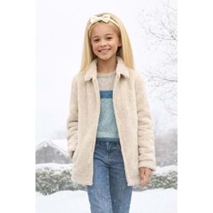 Mayoral Kız Çocuk Kaban - Mayoral - KREM - 16 YAŞ - 07475-KREM-16 YAŞ