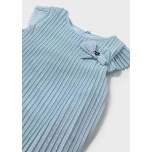 Mayoral Kız Çocuk Tüllü Pileli Elbise - Mayoral - MAVİ - 4 YAŞ - 1907-MAVİ-4 YAŞ