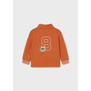 Mayoral Erkek Çocuk Polo Yaka Uzun Kol Tshırt - Mayoral - TURUNCU - 3 YAŞ - 2101-TURUNCU-3 YAŞ