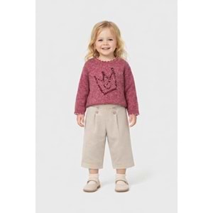 Mayoral Kız Çocuk Uzun Pantolon - Mayoral - ECRU - 3 YAŞ - 2588-ECRU-3 YAŞ