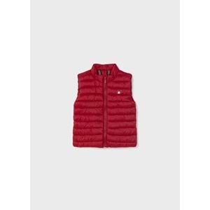 Mayoral Kırmızı Kız Bebek Gömlek Pantolon Yelek Set - MAYORAL - KIRMIZI - 36-AY