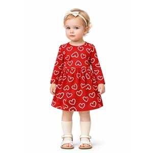Mayoral Kırmızı Bebek Elbise