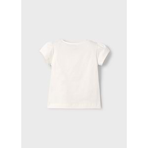 Mayoral Kız Çocuk Yelekli Tshirt Gömlek - Mayoral - KREM - 4 YAŞ - 3007-KREM-4 YAŞ