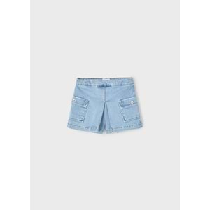 Mayoral kız çocuk kot şort - Mayoral - MAVİ - 4 YAŞ - 3207-MAVİ-4 YAŞ