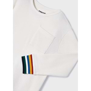Mayoral Krem Çocuk Tshirt - Mayoral - KREM - 8 YAŞ - 4031--KREM-8 YAŞ