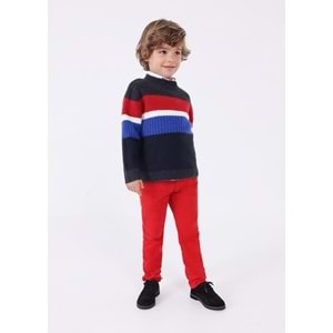 Mayoral Çizgili Çocuk Kazak - Mayoral - SİYAH - 7 YAŞ - 4319--SİYAH-7 YAŞ