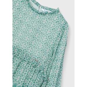 Mayoral Kız Çocuk Elbise - Mayoral - SU YEŞİLİ - 5 YAŞ - 4913-SU YEŞİLİ-5 YAŞ