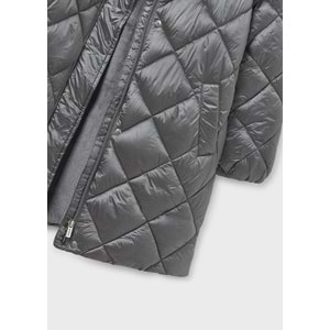 Mayoral Kız Çocuk Uzun Mont - Mayoral - GÜMÜŞ - 16 YAŞ - 7432-GÜMÜŞ-16 YAŞ