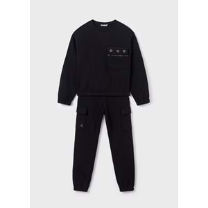 Mayoral Çocuk Eşofman Takım - Mayoral - SİYAH - 18 YAŞ - 7832-SİYAH-18 YAŞ