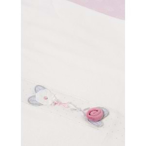 Mayoral Beyaz Bebek Battaniye - Mayoral - PEMBE - STANDART - 9337-PEMBE-STANDART