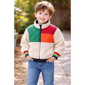 HARİBO Çocuk Polar Ceket - Haribo - RENKLİ - 3 YAŞ - P101-RENKLİ-3 YAŞ