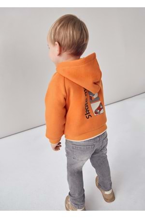 Mayoral Erkek Çocuk Kapşonlu Sweat - Mayoral - TURUNCU - 2 YAŞ - 02414-TURUNCU-2 YAŞ