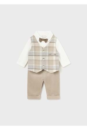 Mayoral Erkek Bebek Takım - Mayoral - BEJ - 0-1 AY - 02527-BEJ-0-1 AY