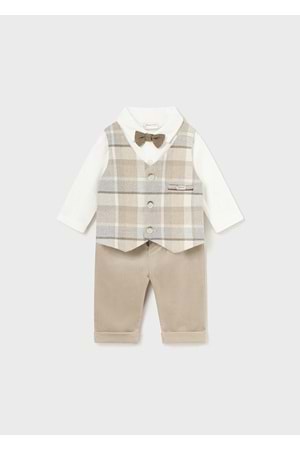 Mayoral Erkek Bebek Takım - Mayoral - BEJ - 0-1 AY - 02527-BEJ-0-1 AY