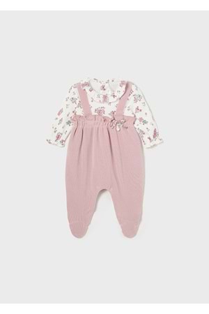 Mayoral Kız Bebek Tulum - Mayoral - NAR ÇİÇEĞİ - 4-6 AY - 02604-NAR ÇİÇEĞİ-4-6 AY